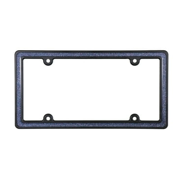 Auto Drive Purple Galaxy Glitter Metal License Plate Frame, 92904W