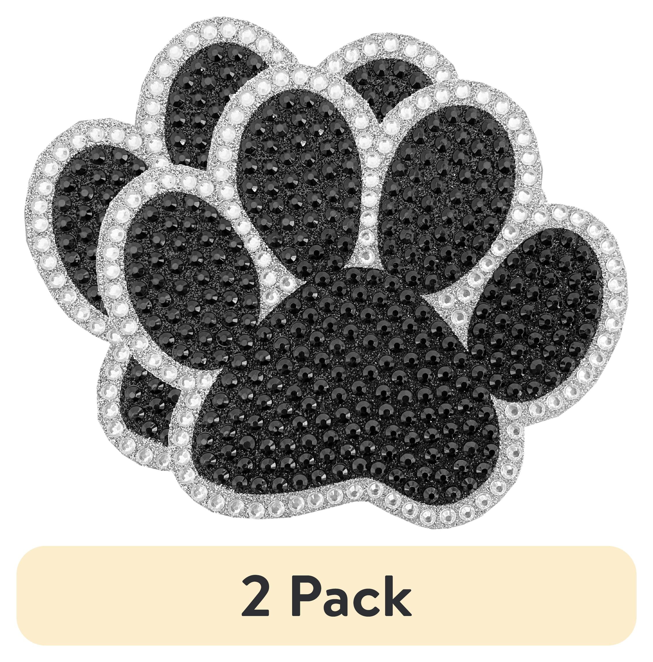 2 Pack Auto Drive Rhinestone Animal Paw Vinyl Car Sticker Decal 2-pack-auto-drive-rhinestone-animal-paw-vinyl-car-sticker-decal