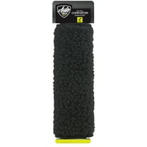 Auto Drive Simulated Sheepskin Seatbelt Shoulder Pad, Black