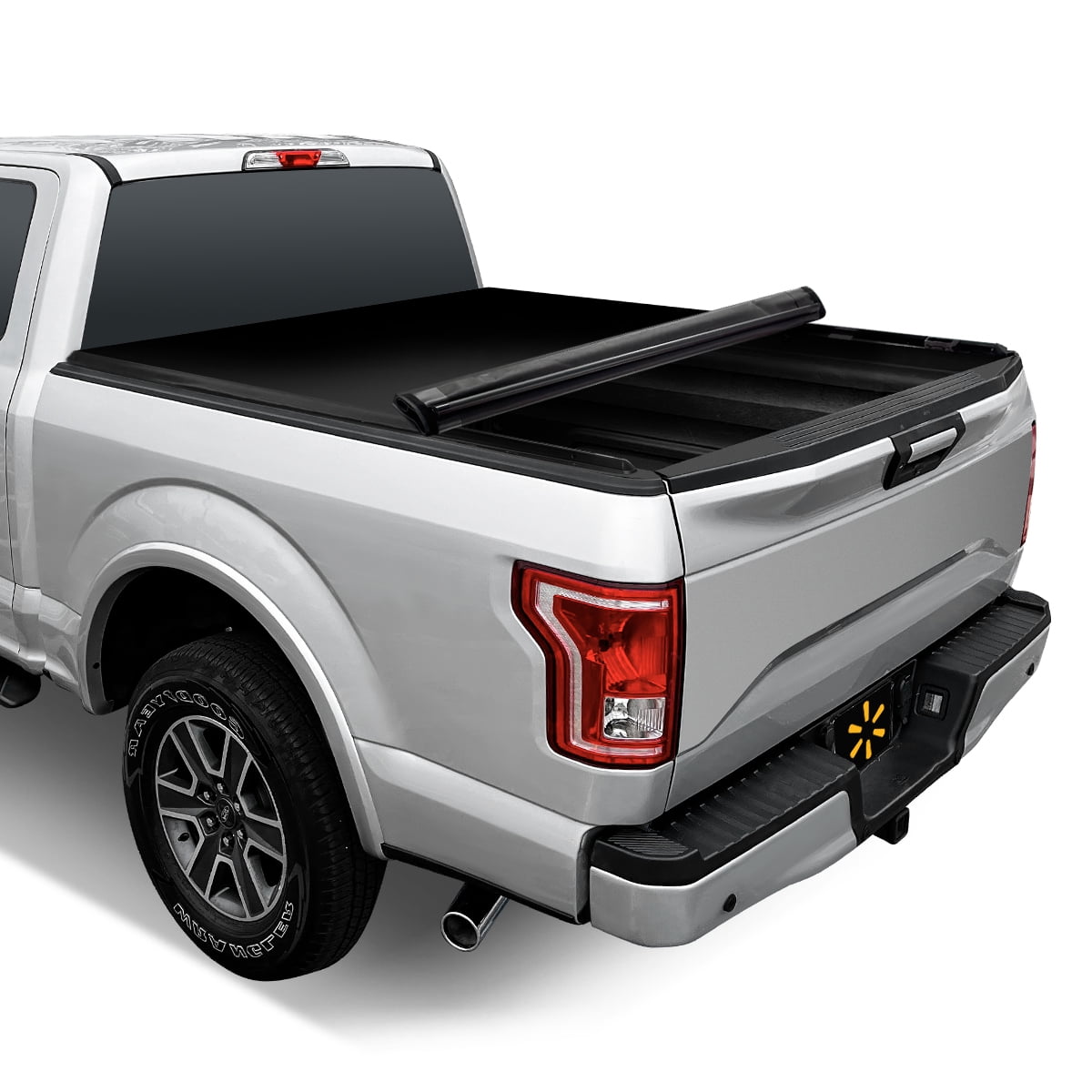 Auto Drive Soft Roll up Truck Bed Tonneau Cover Fits 2015-2023 F150 6.5FT Bed (78.9\")