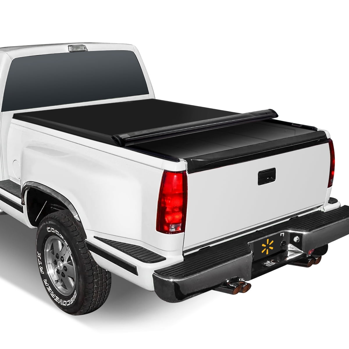 Auto Drive Soft Roll up Truck Bed Tonneau Cover Fits 88-01 Chevy GMC C/K 1500 2500 3500 6.5' Bed