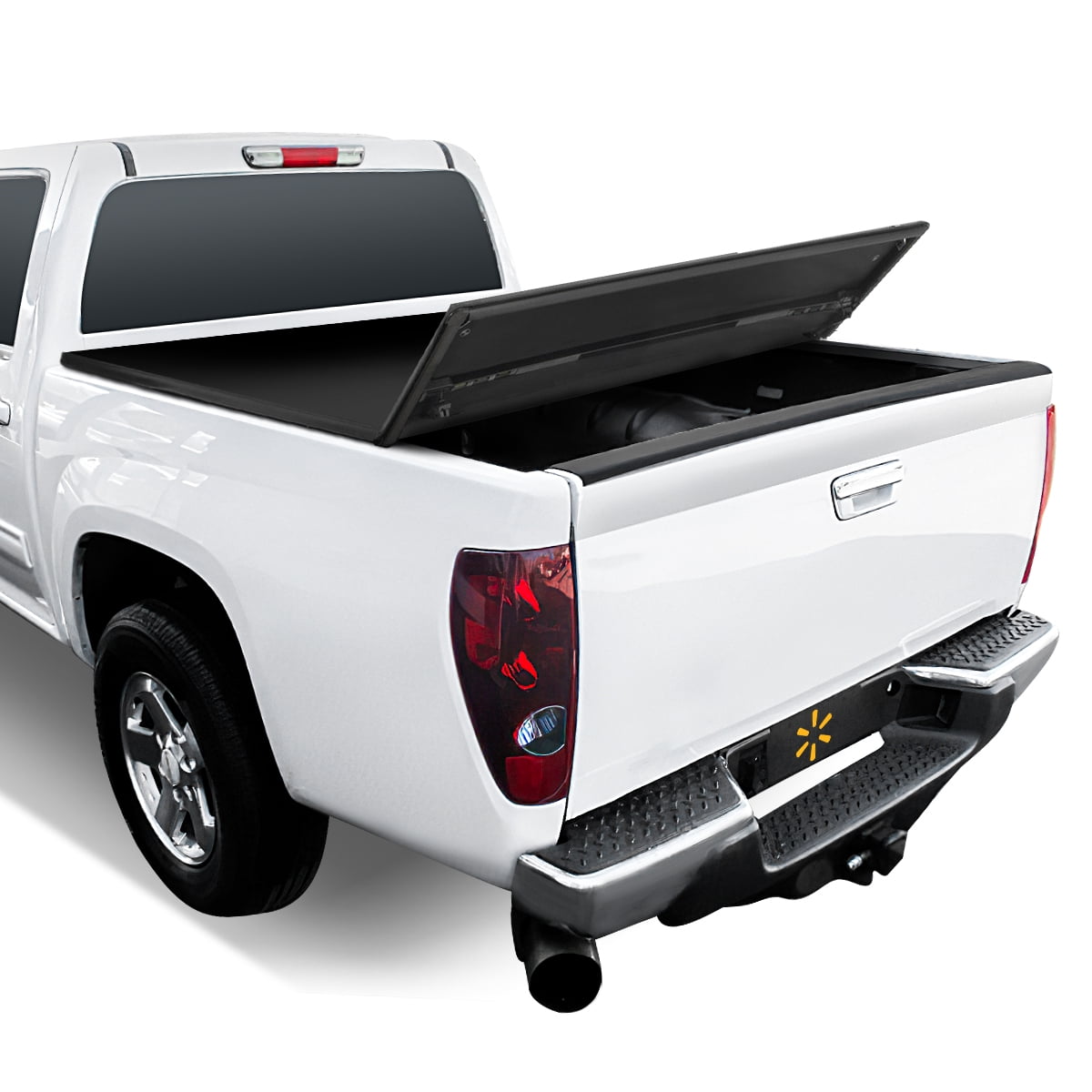 Auto Drive Soft Tri Fold Truck Bed Tonneau Cover Fits 04-12 Chevy