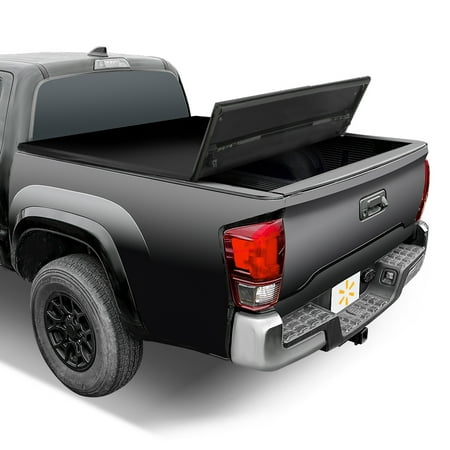Auto Drive Soft Tri Fold Truck Bed Tonneau Cover Fits 16-21 Toyota Tacoma 6Ft Bed