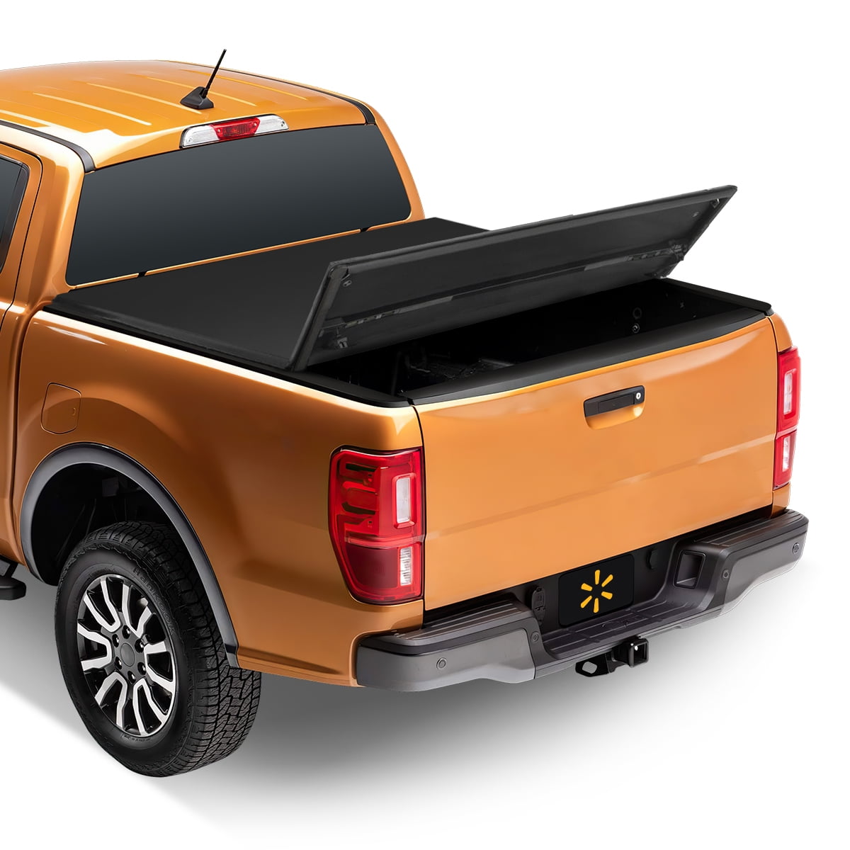 Auto Drive Soft Tri Fold Truck Bed Tonneau Cover Fits 19-23 Ford Ranger 5Ft Bed