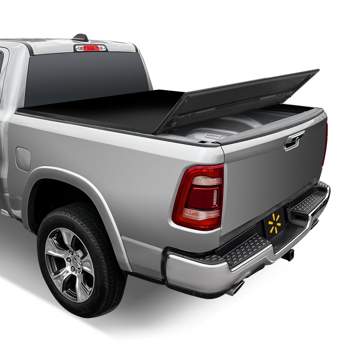 Auto Drive Soft Tri Fold Truck Bed Tonneau Cover Fits 2019-Present Ram 1500 6.5Ft Bed