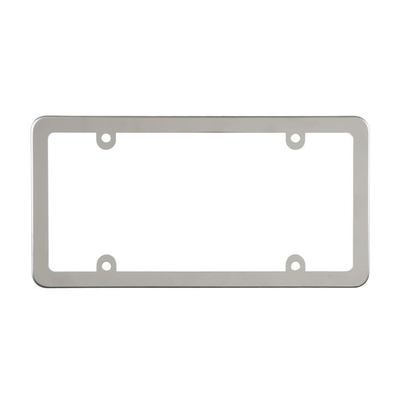 Auto Drive Stainless Steel License Plate Frame, 92017W