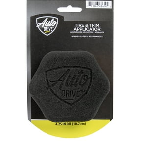 Auto Drive Hex Grip Applicator Pad for Tire Shine & Trim Dressing