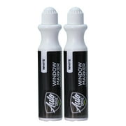 Auto Drive Automotive Window Marker, White, 2-Pack
