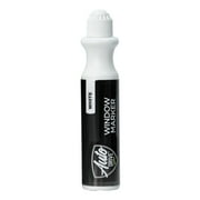Auto Drive Automotive Window Marker - White, Weather-Resistant, Easy Cleanup