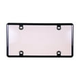 thumbnail image 1 of Auto Drive Universal Black Smoke Automotive License Plate Frame and Cover, 1 of 9