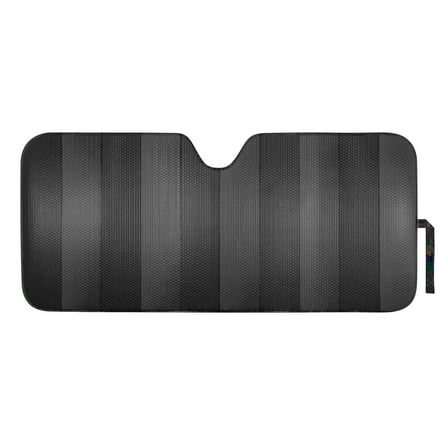 Auto Drive Holographic Black Accordion Sunshade Universal Size 1 pack, 63'' x 28.5''