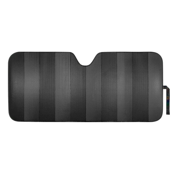 Auto Drive Holographic Black Accordion Sunshade Universal Size 1 pack, 63'' x 28.5''