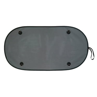 Auto Drive Universal Fit Rear Window Suction Cup Mesh Black Sunshade 1 Pack 20" * 40"