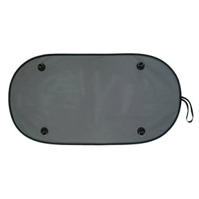 Auto Drive Universal Fit Rear Window Suction Cup Mesh Black Sunshade 1 Pack 20" * 40"