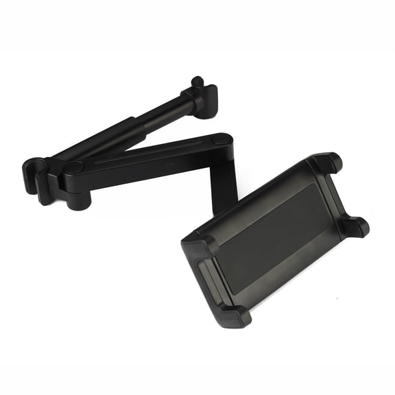 Auto Drive Universal Headrest Mount Phone & Tablet Holder, 360 Rotation, for Cars & SUVs, Black
