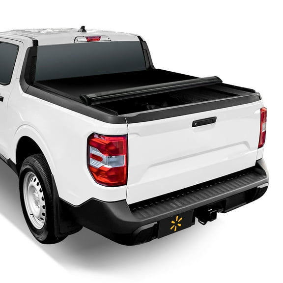 Auto Drive WMT-RU-55001 Soft Roll-up Tonneau Truck Bed Cover, Fits 2022-23 Maverick 4.6 ft Bed