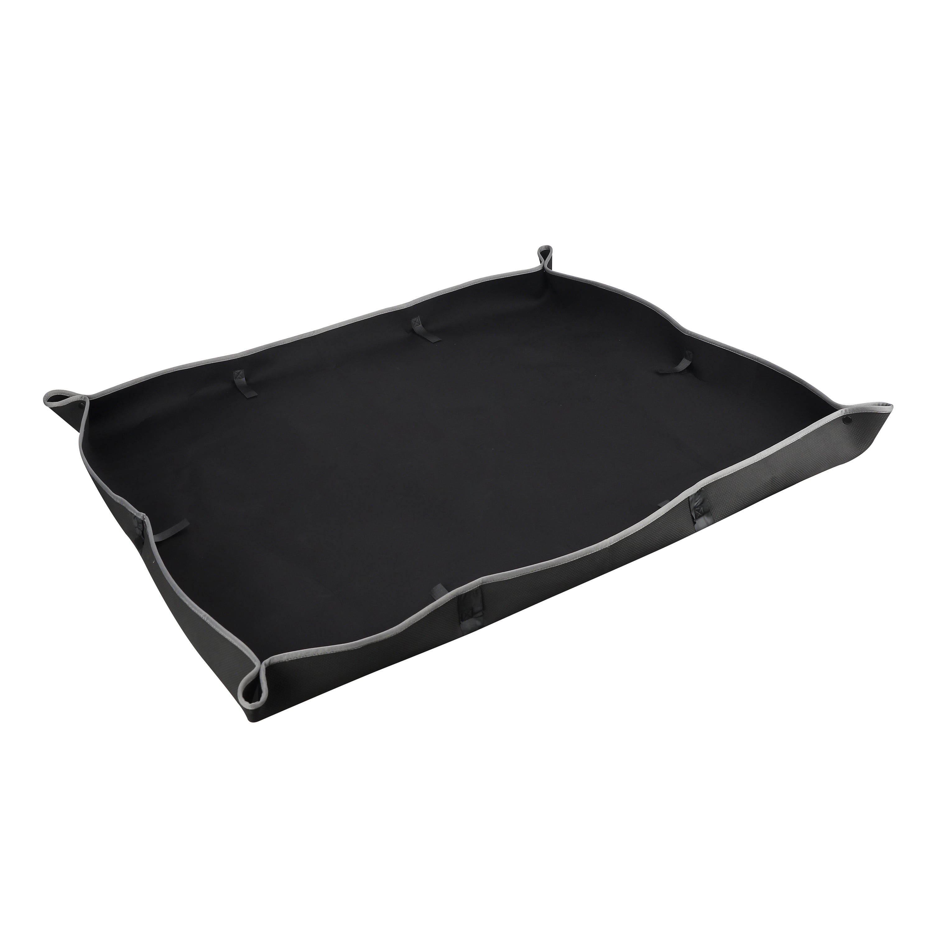 SS5125 Black Heavy Duty Durable Waterproof Rubber Car Boot Protection Liner  Mat