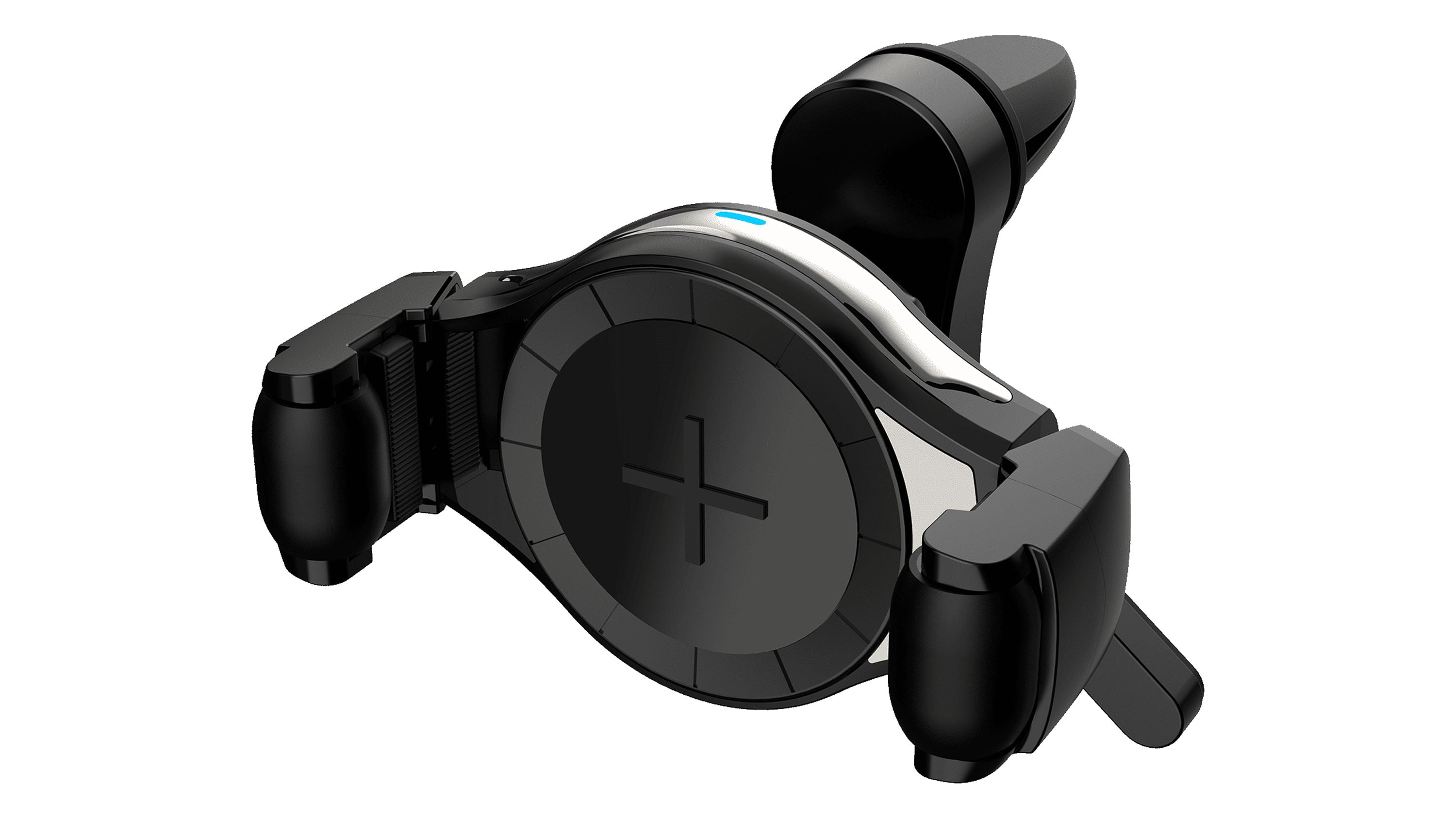 Auto Drive Wireless Charger & Vent Mount Phone Holder 2in1,Fast