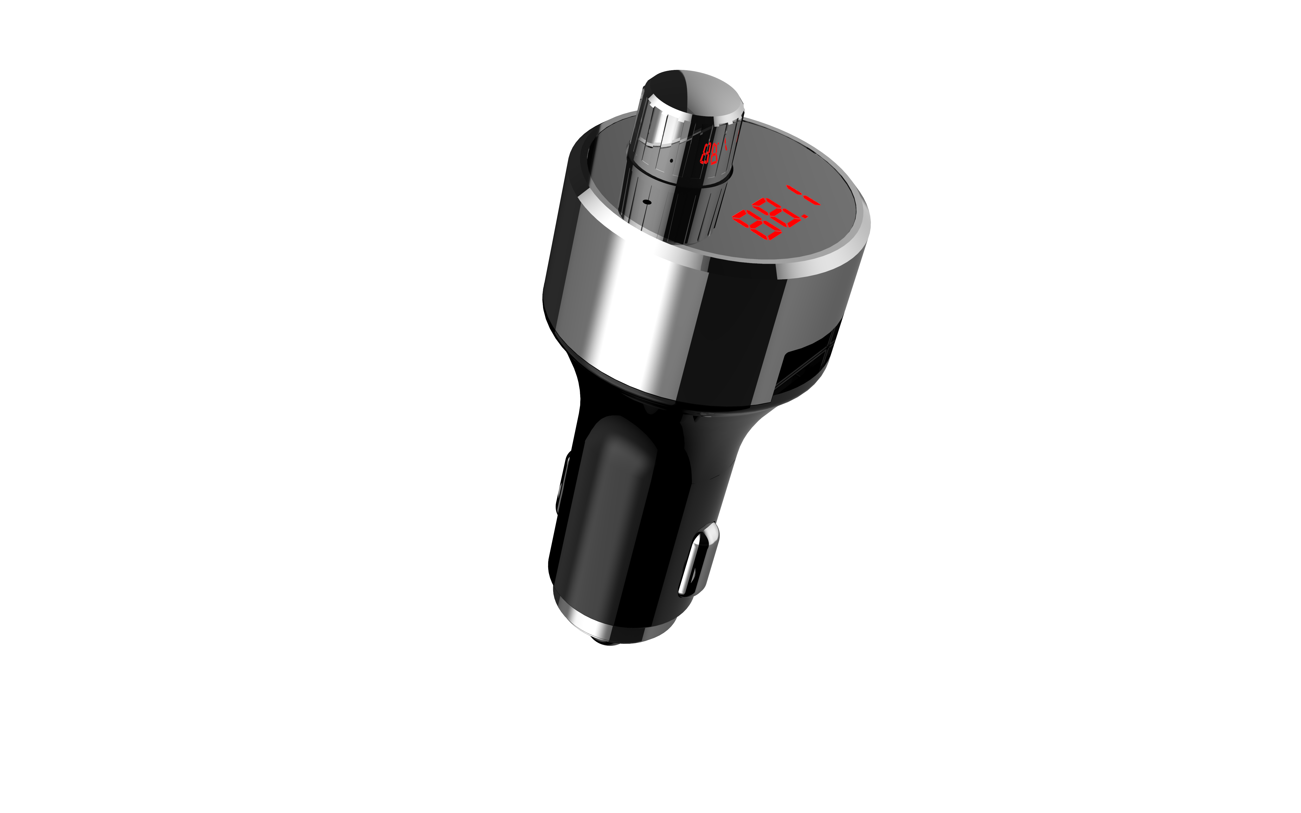 Auto Drive Bluetooth FM Transmitter with Dual USB photo 1