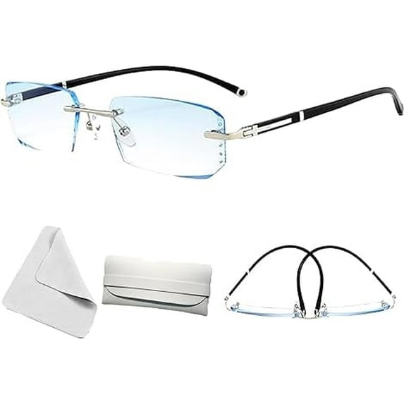 Auto Dual Focus Intelligent Eyeglasses, Geteyecare Pro Self Adjusting Glasses for Daily Use