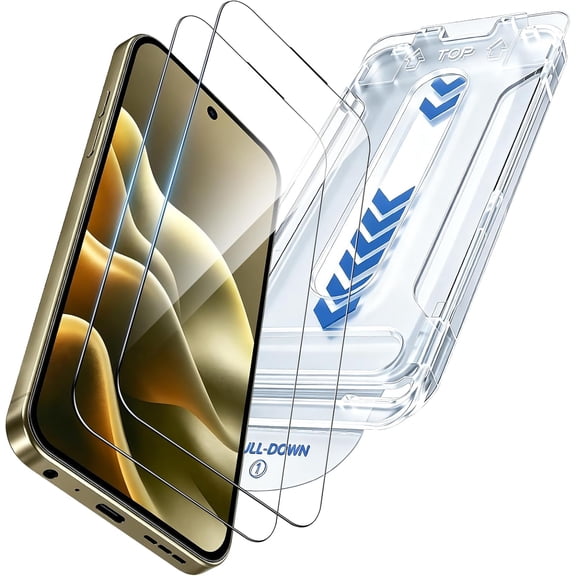 [Auto Dust Install] 2 Pack Screen Protector for Motorola Moto Edge 2026, Bubble Free, Easy Installation, Anti-Scratch HD Clear Tempered Glass Film for Moto Edge 2026
