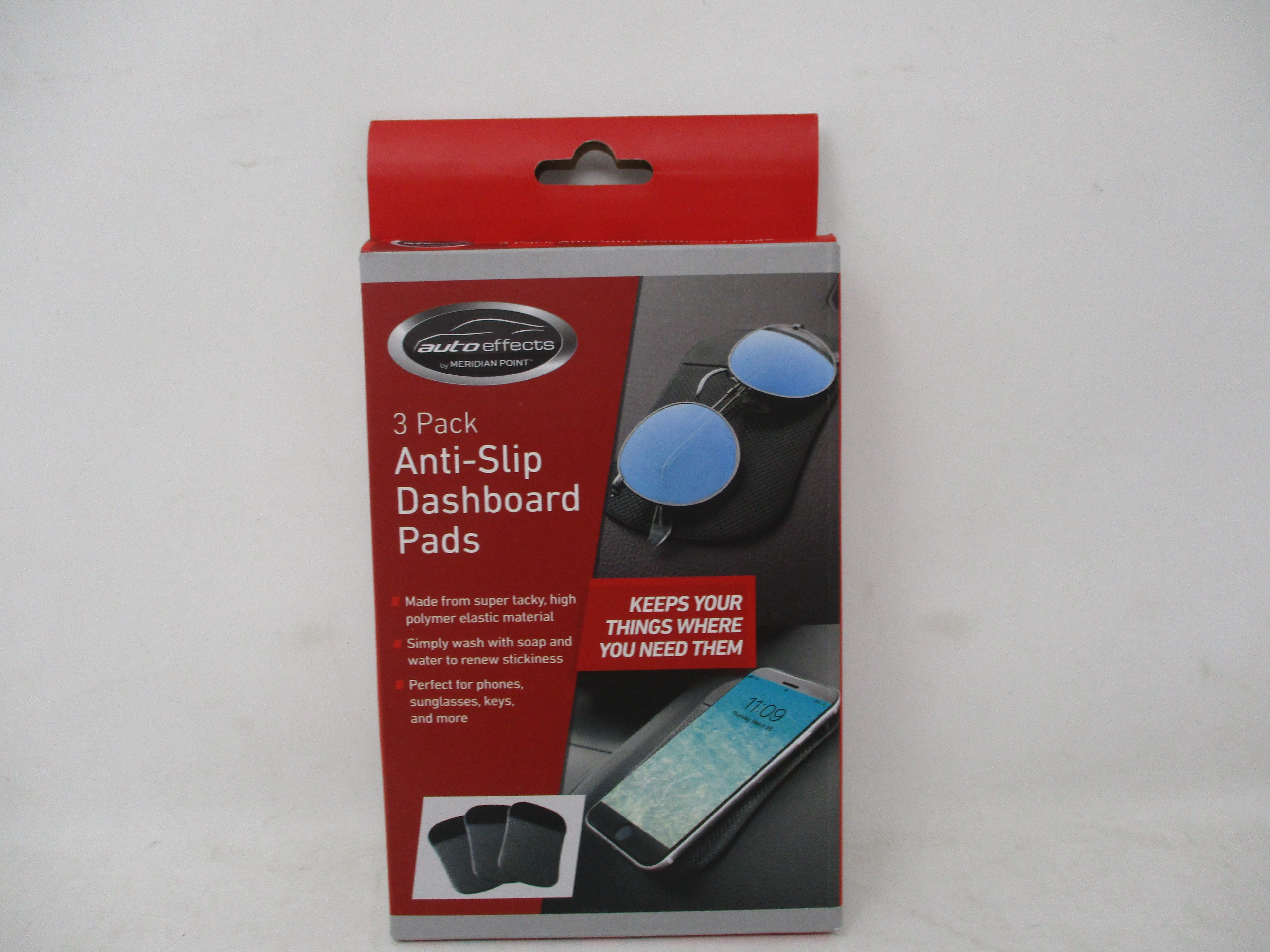 Auto Effects Anti-Slip Dashboard Pads 3 Pack - Walmart.com