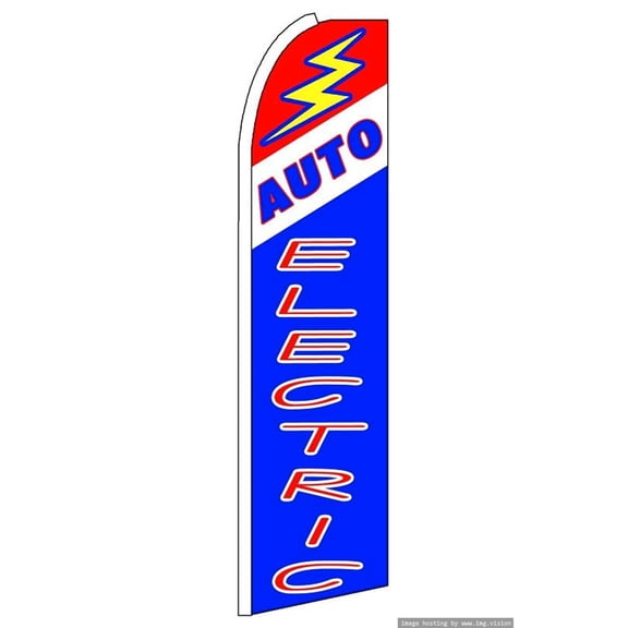 Auto Electric Swooper flag Without Pole Advertisement /Business Flags | Feather Flag |