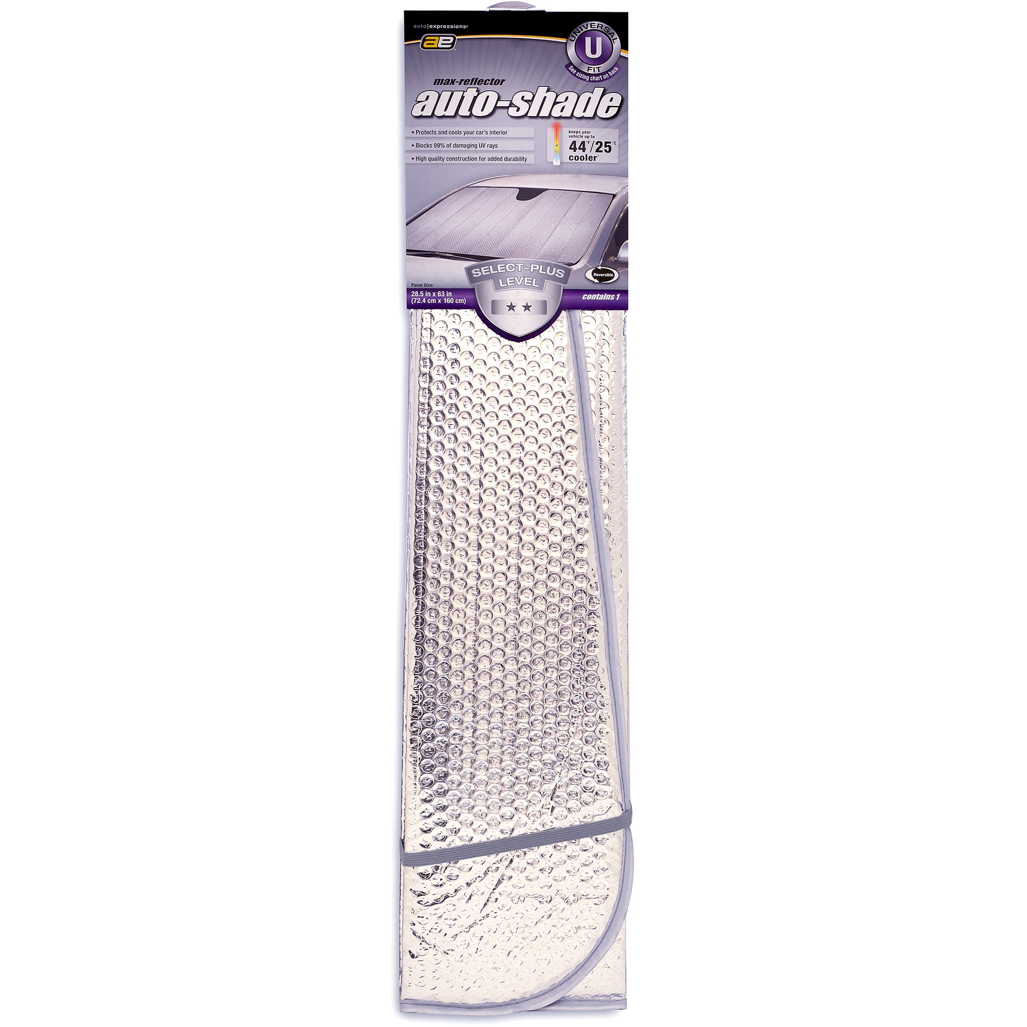 Auto Expressions Max Reflector Accordion Shade Universal Fit
