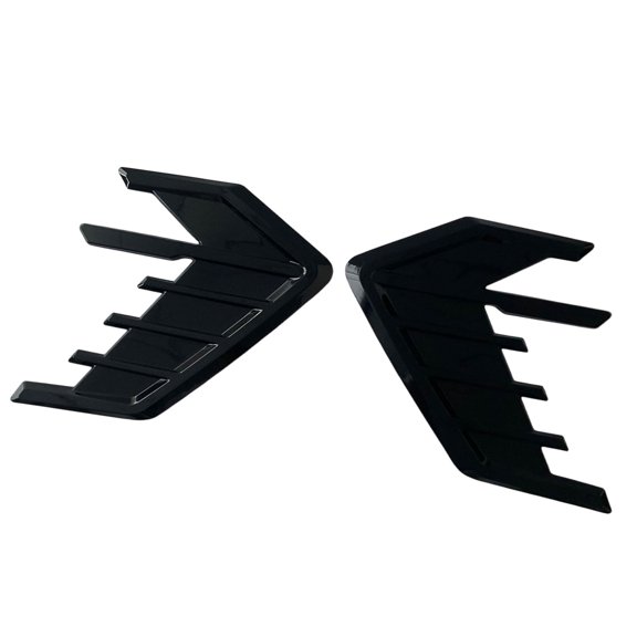 Auto Exterior Decoration Sticker ABS Outlet Vent Decoration Sticker Easy Peeling And Application Universally