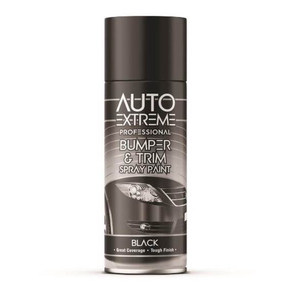 Auto Extreme Bumper & Trim Spray Paint Black 400ml