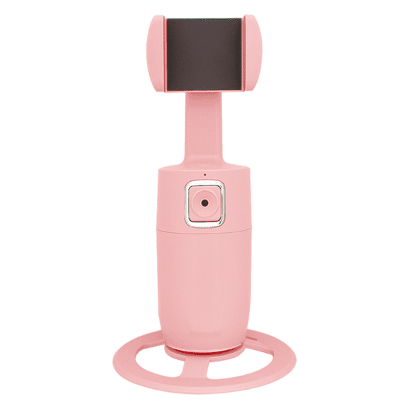 Auto Face Tracking Phone Holder, No App Required, 360° Rotation Face Body Phone Tracking Tripod