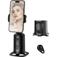 thumbnail image 1 of Auto Face Tracking Tripod, 360° Rotation Face Body Phone Camera Mount Gesture Control, No App, Smart Shooting Holder with 1200mAh Rechargeable Battery, Tiktok Trend Items, Content Creator Essentials, 1 of 9