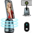 thumbnail image 1 of Auto Face Tracking Tripod Magnetic Fast Charger,AI Smarts 360° Rotating Cell Phone Photo Video Tracking Gimbal,No App,Gesture Control,Rechargeable Smart Shooting Stand for Live Video Recording Tiktok, 1 of 12