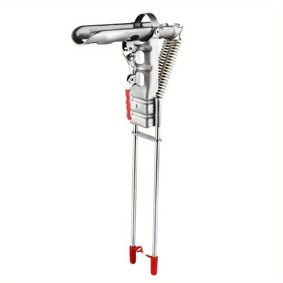 Auto Fishing Rod Holder Dual Spring Fishing Rod Holder Auto Hook Setting System, Corrosion-Resistant for Pier/Kayak Fishing