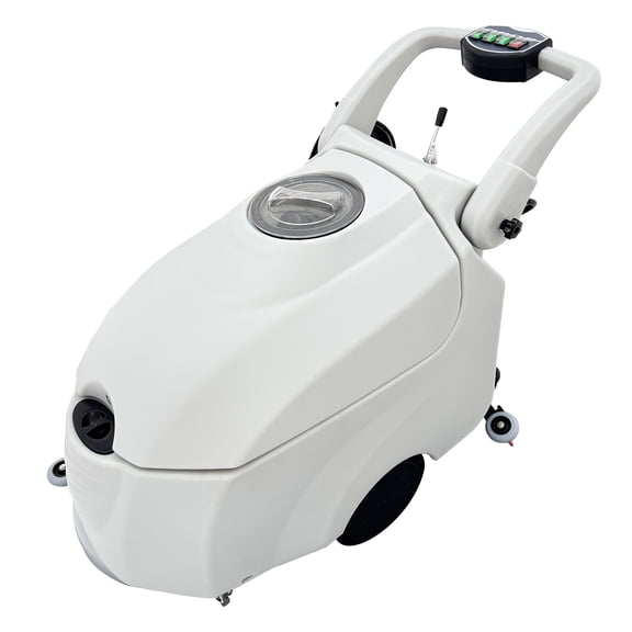 Auto Floor Scrubber Machine 16.3" Brush 168RPM Brush Speed A total of 14.3 Gallons of Dual Tanks