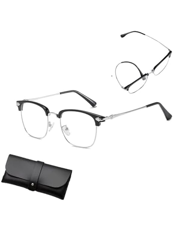 Auto Focus Glasses Self Adjusting, Anti-Blue Light Presbyopic Eyewear, Ultra Light Far and Near Vision Reading Glasses for Men Women