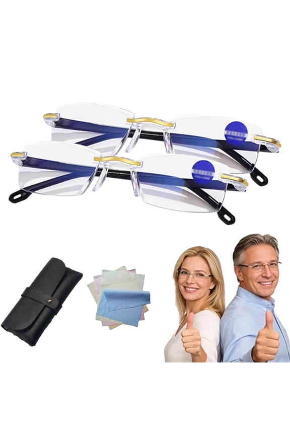 Auto Focus Glasses – Self-Adjusting Presbyopia Glasses for Near & Far Sighted, Anti-Blue Light, Men & Women