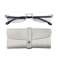 thumbnail image 1 of Auto Focus Reading Glasses with Case, Self Adjusting Smart Zoom Eyeglasses for Men and Women, Multi Focus Glasses for Distance and Near Vision (White), 1 of 6