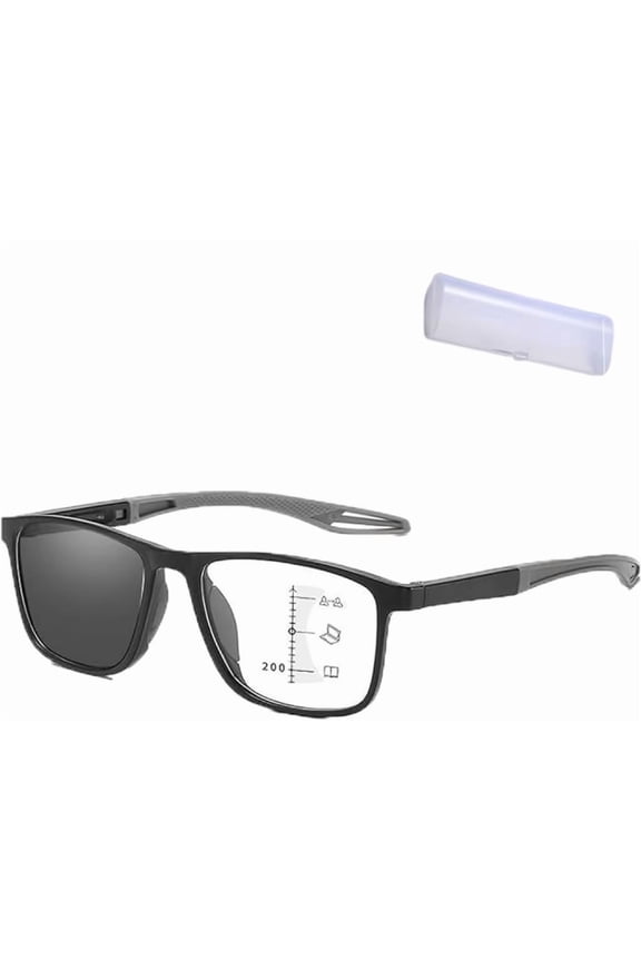 Auto Focus Smart Reading Glasses, Visual Synchronization Eyeglasses with Blue Light Blocking HD Lenses,A