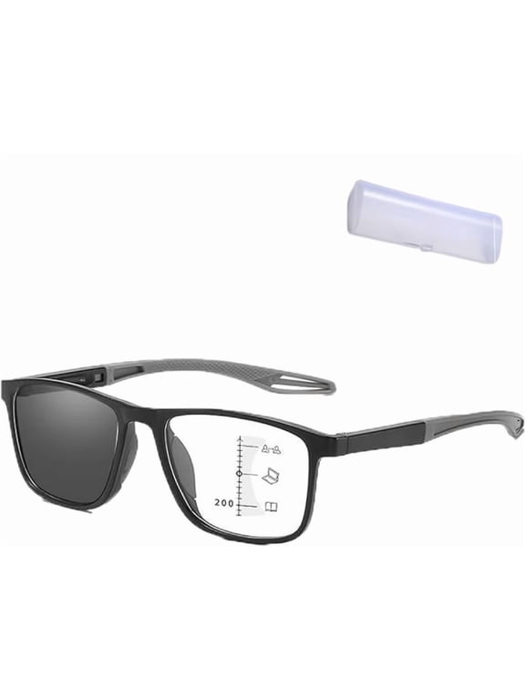 Auto Focus Smart Reading Glasses, Visual Synchronization Eyeglasses with Blue Light Blocking HD Lenses,A