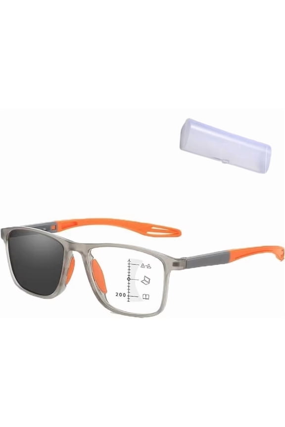 Auto Focus Smart Reading Glasses, Visual Synchronization Eyeglasses with Blue Light Blocking HD Lenses,F