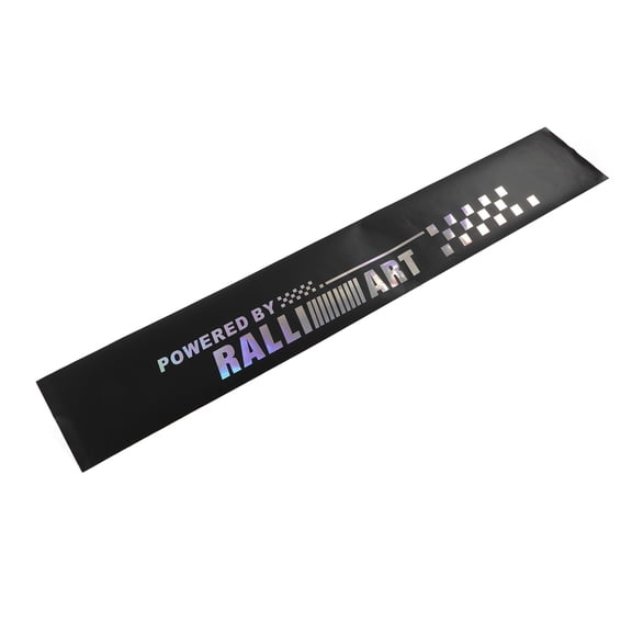 Auto Front??Decal?Sticker, 130x21cm / 51.2 X 8.3in  Reflective?Sticker Easy Installation For Most?Vehicles Powered By