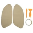thumbnail image 1 of Auto Front Door Armrest Trim Cover, 2pcs Front Door Panel Armrest Cover Left Right Microfiber Leather Replacement for Accord Crosstour(beige), 1 of 8