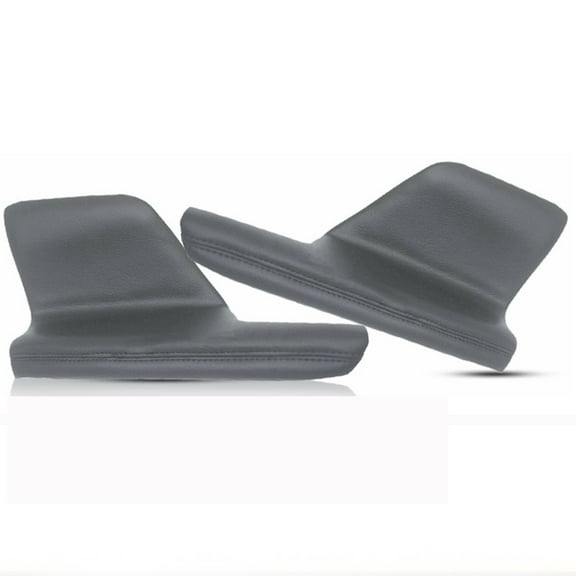 Auto Front Door Panel Armrest Cover for Honda Odyssey 2011-2017 Microfiber Leather Car Door Armrest Replacement Pair Dark Gray