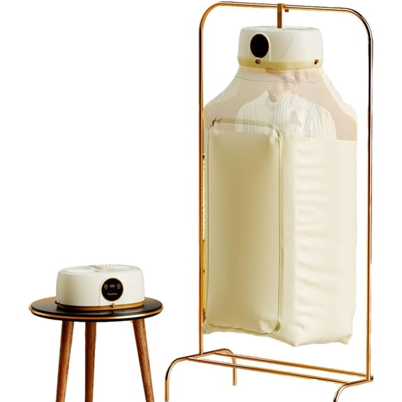 Auto Garment Steamer with Remote Control, Portable Hands-Free Wrinkle Remover for Shirts, Fast Heat-Up for Home & Apartments