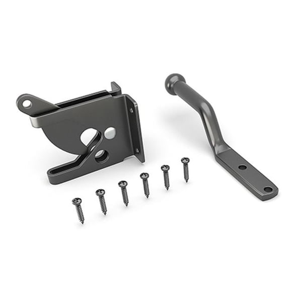 Auto Gate Latch HEAVY DUTY Inc SCREWS Automatic Slam Catch Garden NEW TYPE