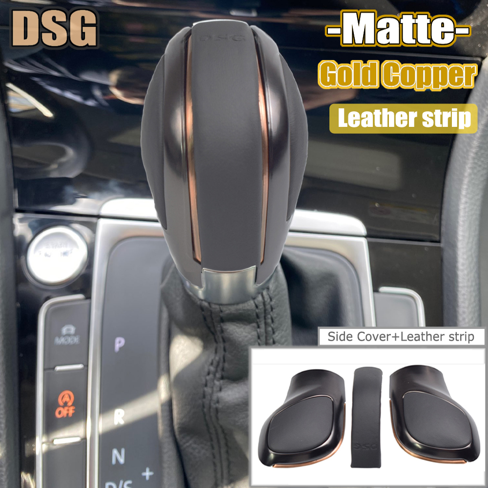 Auto Gear Shift Knob Lever Shifter Hand Ball For VW Golf 6 7 R GTI