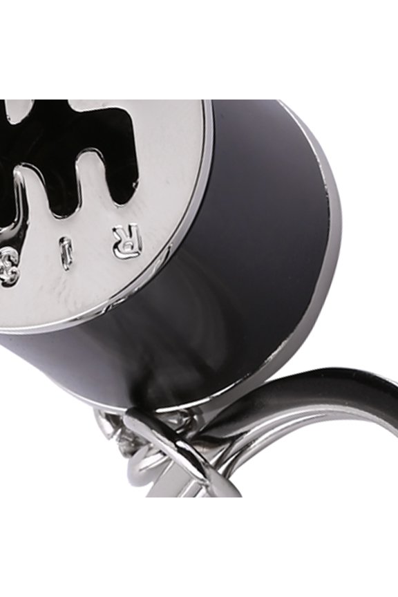 Auto Gear Shifter Model Keychain Keyring Car Part Shaped Metal Alloy Key RingsBlack, Shifter Keyring, Gear Stick Keyring, Stick Knob Keyring