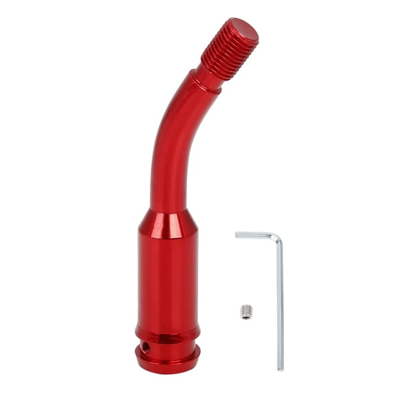 Auto Gear Stick Shifter Lever Bent Extension Replacement Red for Toyota T4 1990-2003