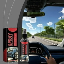 Auto Glass Hydrophobic Coating, Rain Repellent Spray, Anti-Fog & Anti-Glare, Long-Lasting Clarity, for Windshield, Mirrors, Helmet Visors, Easy Apply, 100ml